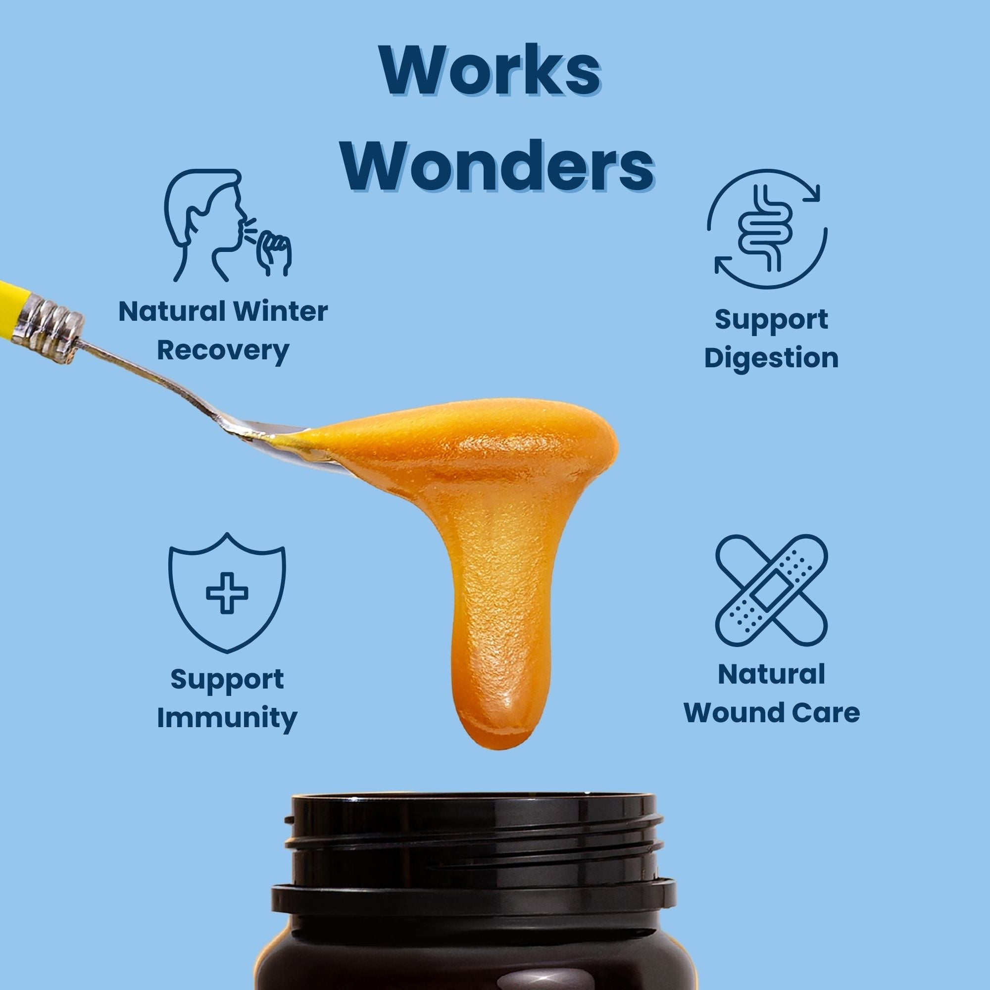 MGO 300+ NZ Raw Manuka Honey - 8.8oz (250g)