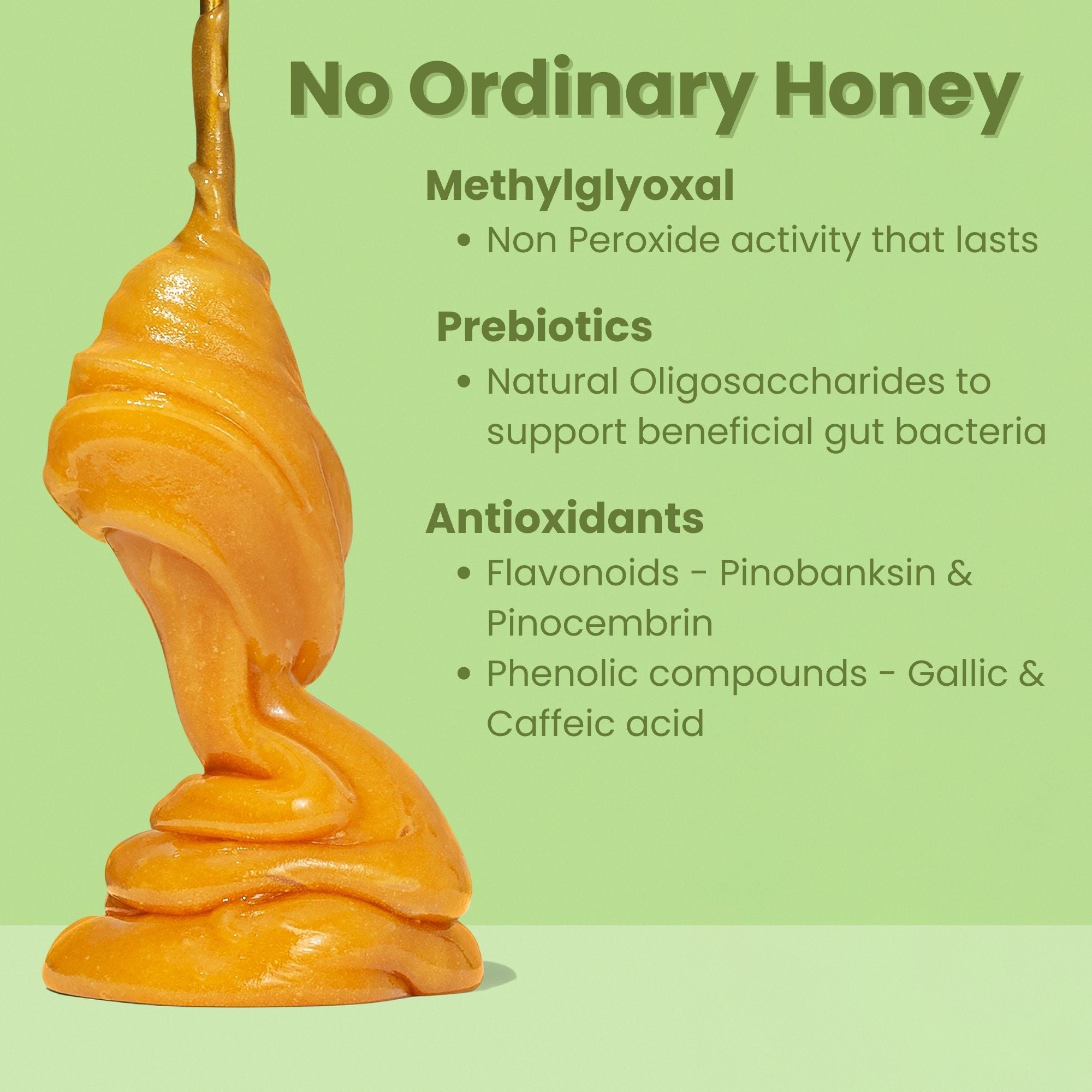 MGO 400+ NZ Miel de Manuka brut - Pur, certifié, sans OGM et sans spray (250 g/8,8 oz)