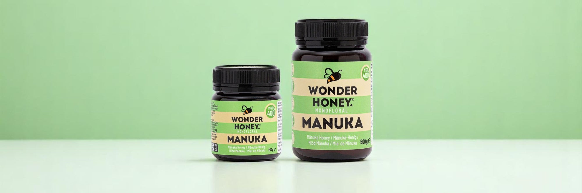 MGO 400+ Monofloral Manuka Honey