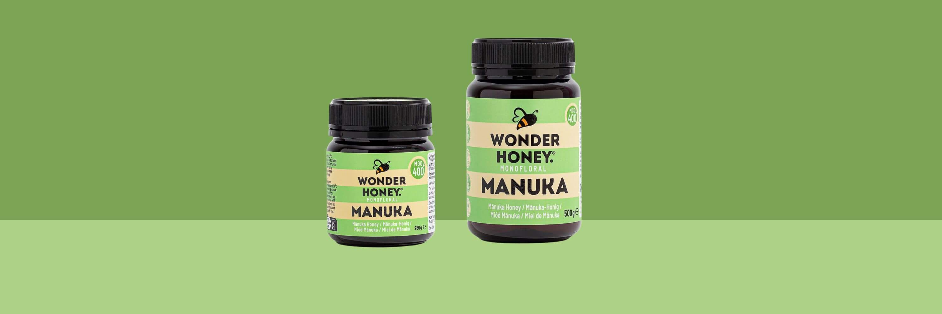 MGO 400+ Monofloral Manuka Honey