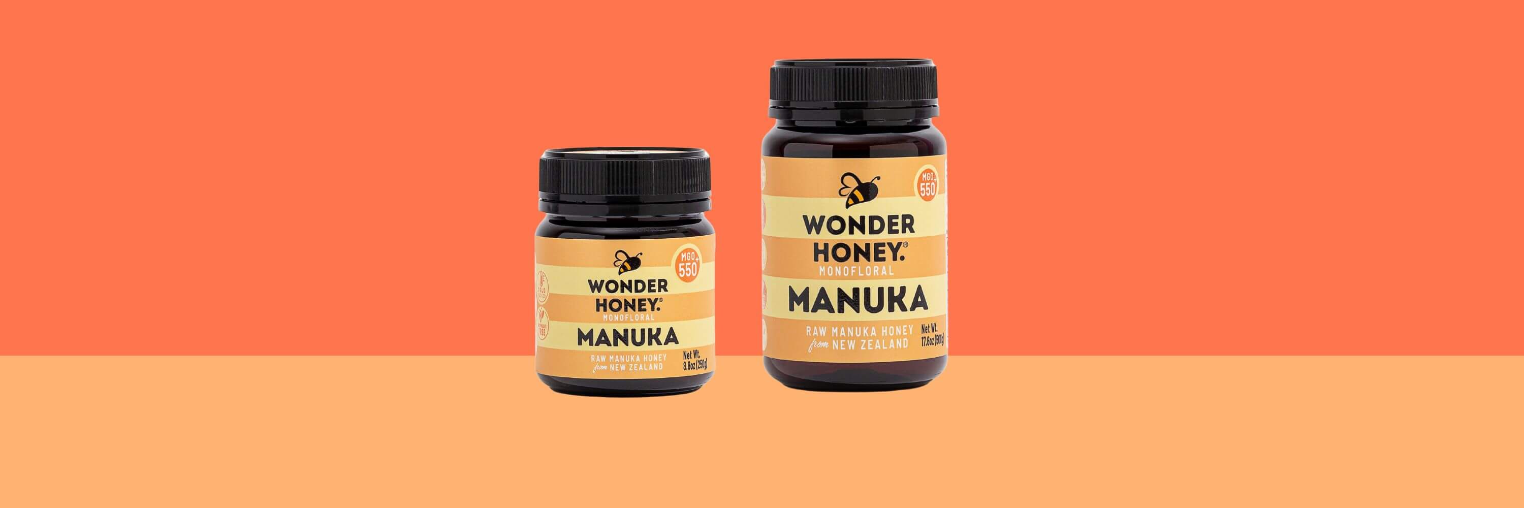 MGO 550+ Monofloral Manuka Honey