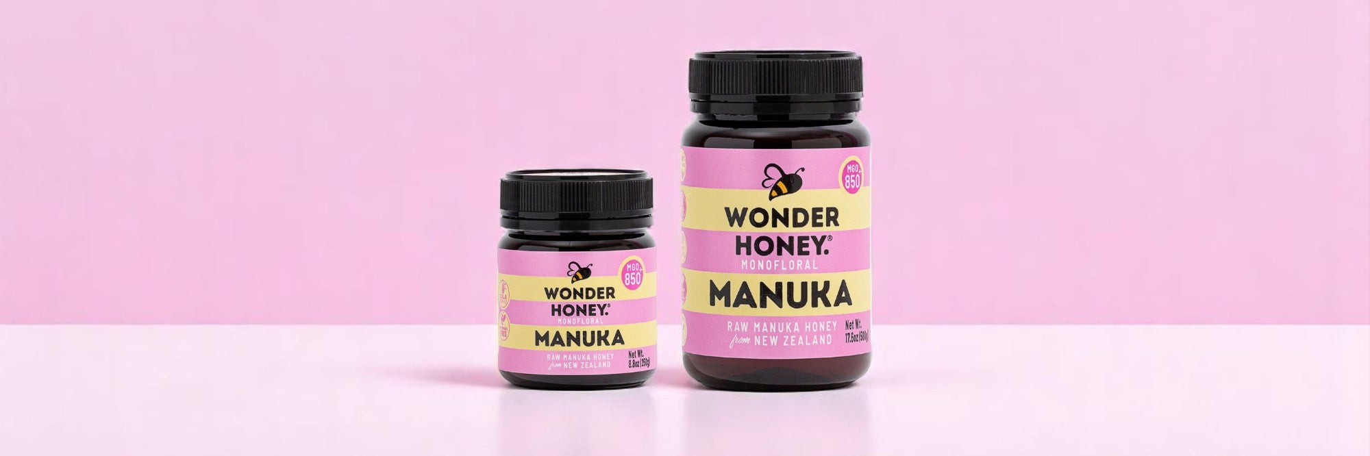 MGO 850+ Monofloral Manuka Honey