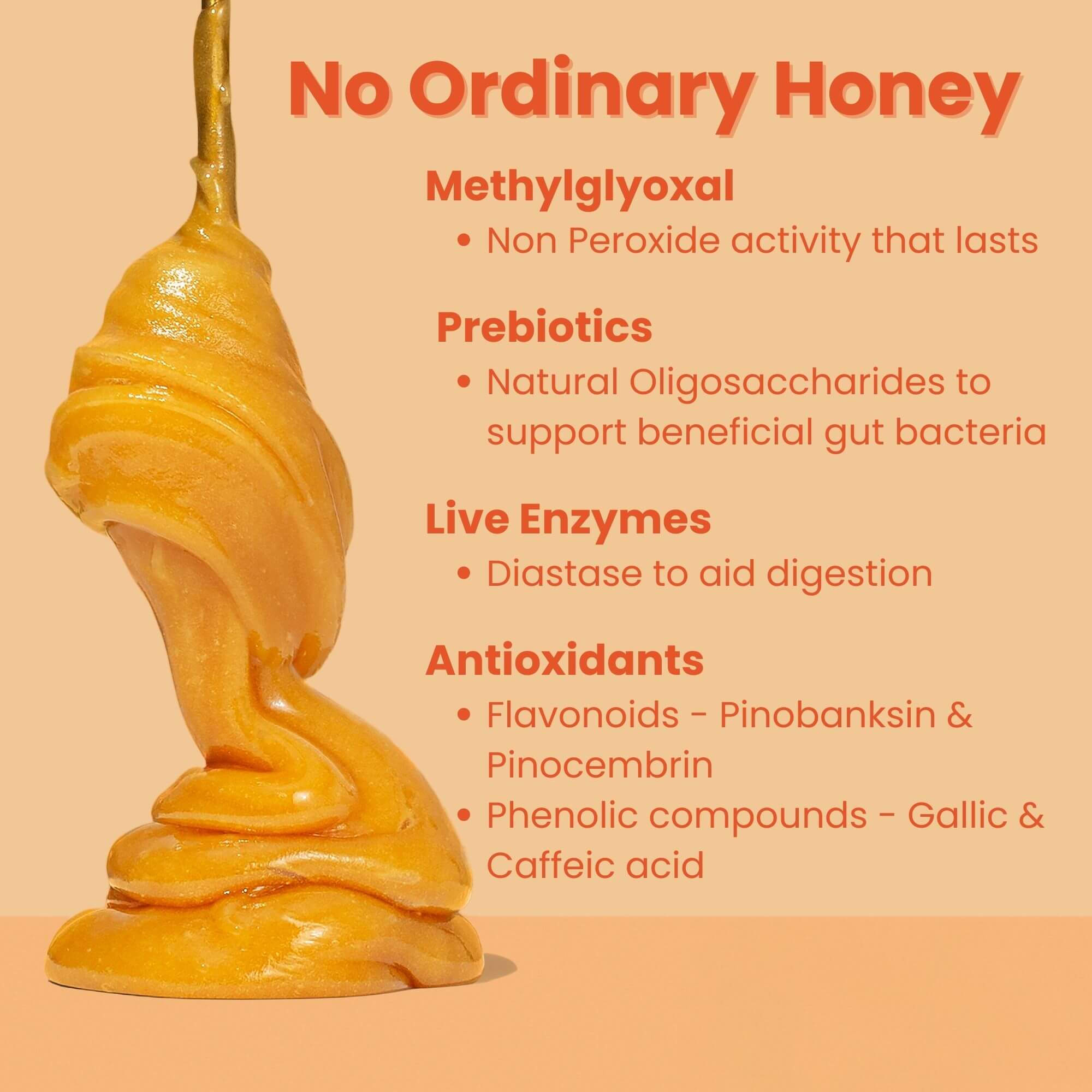 MGO 550+ NZ Raw Manuka Honey - Pure, Certified, GMO & Spray Free (250g/8.8oz)