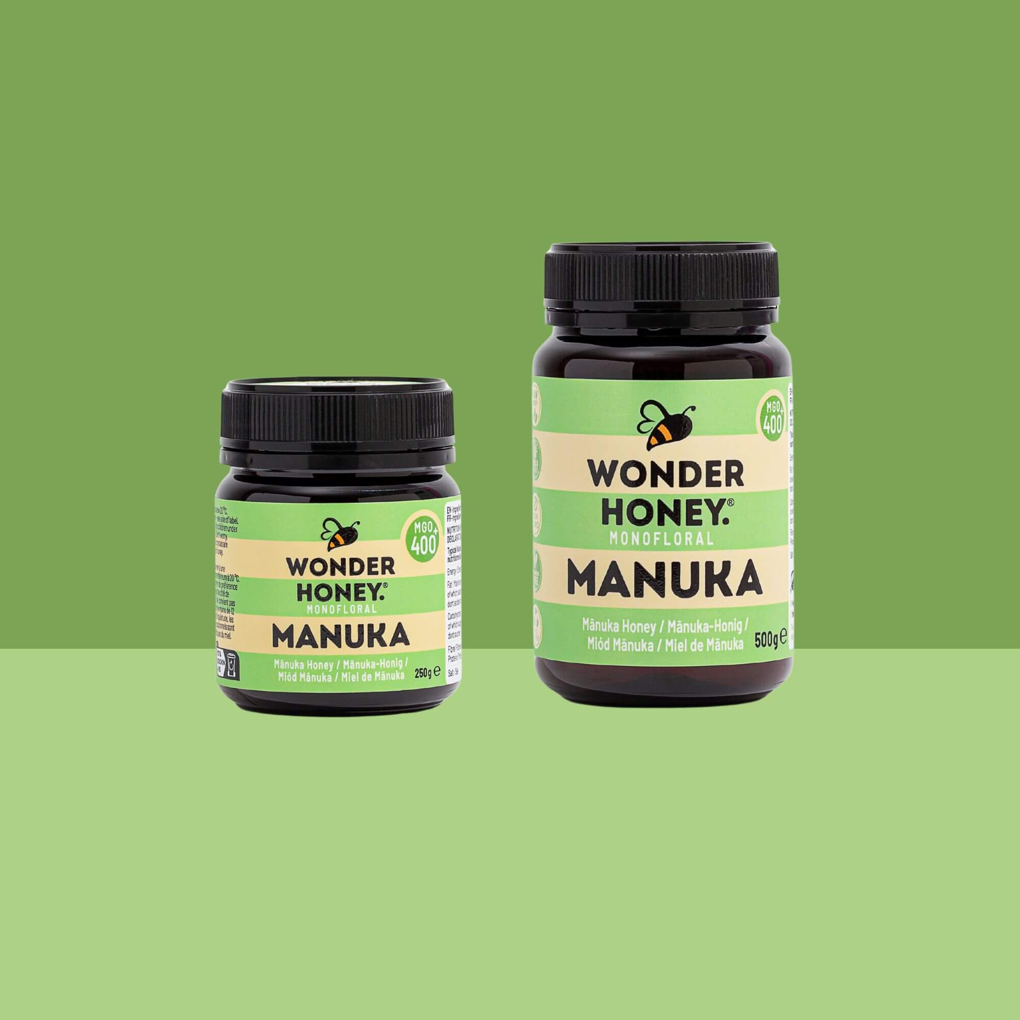 MGO 400+ NZ Raw Manuka Honey - Pure, Certified, GMO & Spray Free
